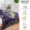 Galaxy Fleece Blanket Super Soft Cozy Throw Blanket Throw 50x60inch,