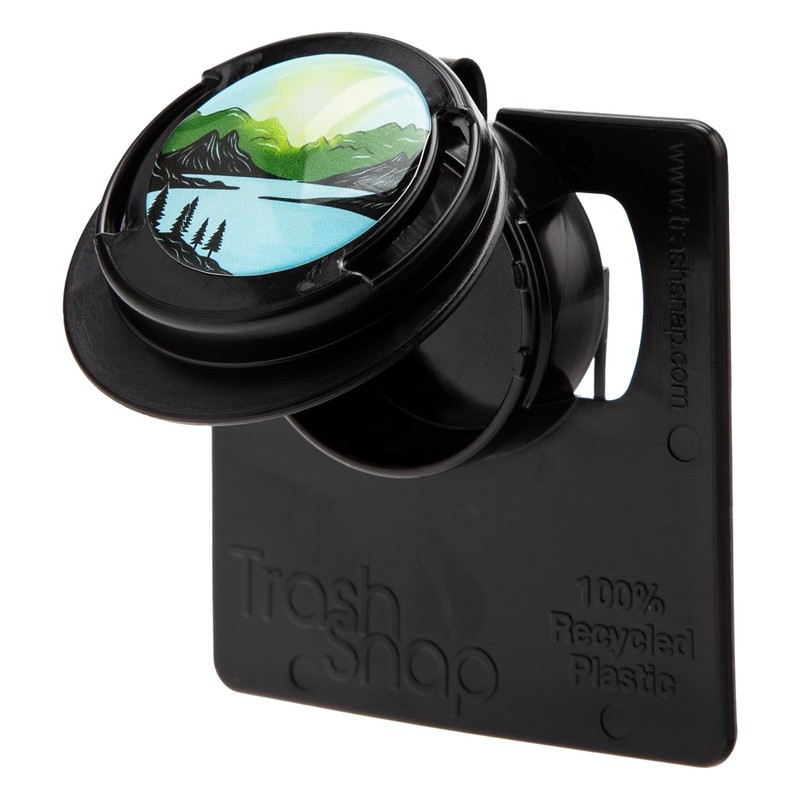 Trash Snap Reusable Bag Holders for Trash & Recycling |