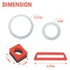 VKQ 320887-751 Gasket Kit for Carrier Draft Inducer Motor Housing