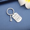 MYOSPARK I'm Plumber Keychain Wrench Keychain Plumbing Jewelry Gift For