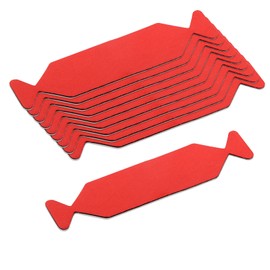 Gomake Squeegee Felt Buffer Vinyl Wraps Micro Fine Buffer Felt for 4 Inch Squeegee, Car Window Tinting Tool, Self-Adhesive, Standard Size, Pack of 10