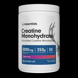 Bucked Up Creatine Monohydrate 50 Servings:_Grape Apple