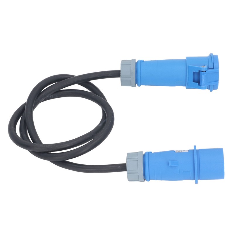 Camping Adapter Cable Male to Female 16A Coupling High Current