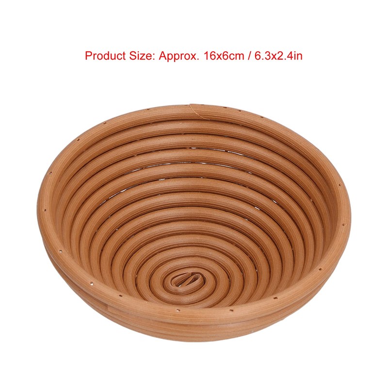 Bread, Washable Fermentation Basket Innovative Shape Proofing Tive 20 Cm