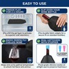 Reusable Gel Wine Cooler Sleeve, Fits 750ml Bottles for Red