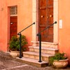 Zwinz Adjustable Handrail 1-3 Step, Wall&Floor Mounted Wrought Iron Handrails,