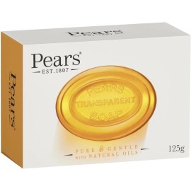Pears Pure & Gentle Soap with Natural Oils 6 Pack Pure & Gentle Bar Soap
