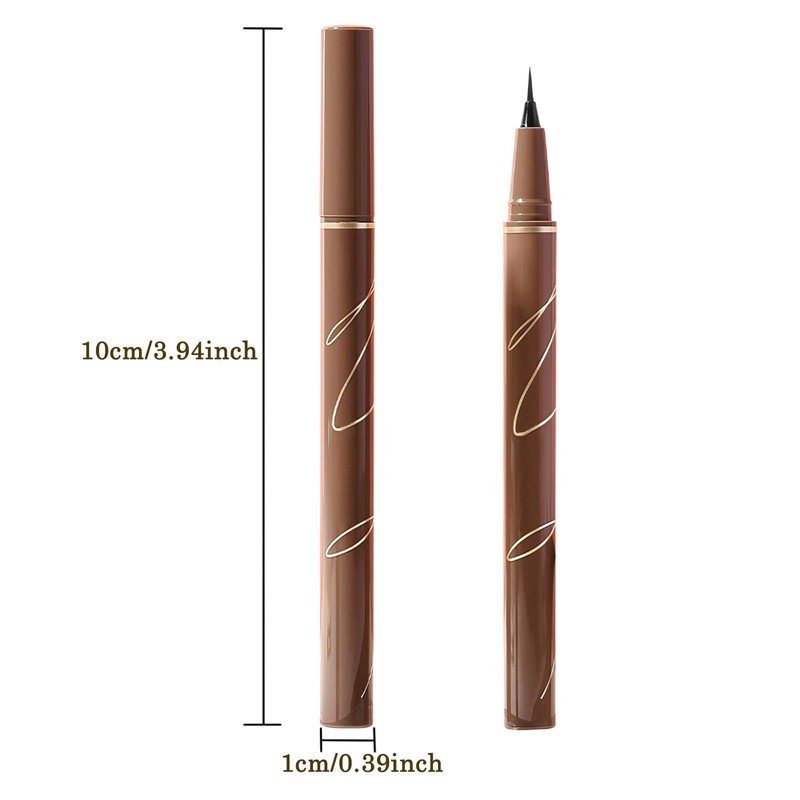 Waterproof Liquid Eyeliner Pen – Smudge-Proof, Long-Lasting & Buildable Korean