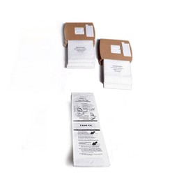 Replacement Part For Oreck Vacuum Cleaner Generic Type CC Micro with Closure Paper Bags 8PK with 12PK Buster B Paper Bags.