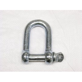 Dee Shackle Screw Pin Galvanised from 3MM - 25MM (Commercial Chain Connector Caravan Tether)