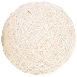 PRETYZOOM Lampshade Lamp Shade Lamp Accessory Ceiling Light Retro Decor Woven Chandelier Shades Boho Light Fixtures Woven Lamp Cover Vintage Wicker Rattan Lamp Decorate Ceiling Lamp White