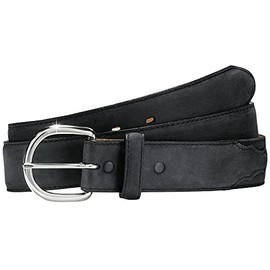 Silver Creek Classics Black Classic Western Belt (34)