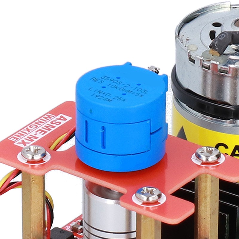 Robot Servo Ultra High Torsion Alloy 3600 Degree 10 Circle