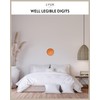 LUUK LIFESTYLE Silent quartz wall clock, modern and minimalist design,