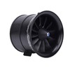 EDF 70mm 12-Blade Fan Propeller with Starting Motor for RC