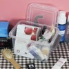 Waikhomes 3L Plastic Storage Containers Set of 6, Latching Storage