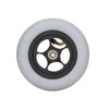 6in Electric Wheelchair Wheel Noiseless Aluminum Alloy Hub Rubber Inflatable