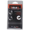 VELOX V27KK00 VINTAGE PLUGS End Plug, 2-Pack, Chrome