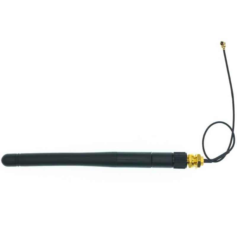 Hailege 2pcs SMA to IPEX 2.4G WiFi Antenna 2.4GHz 3dBi