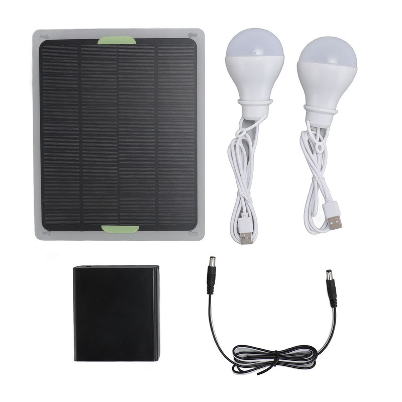Solar Light Bulbs Outside Portable Outdoor Rechargeable LED Tent Waterproof