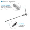 CoCud T-Handle Hex Wrench 5mm Hex CR-V Steel Metric Slide
