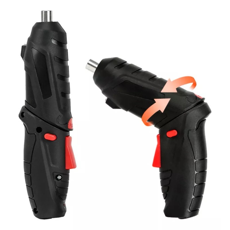 EGTMA Destornillador Multifunción Recargable Usb De Luz Led 3 6