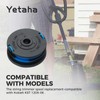 Yetaha KST-120X String Trimmer Spool Replacement Compatible with Kobalt KST