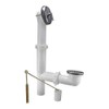Plumb Pak 64W Polished Chrome Bath Drain Trip Lever Assembly