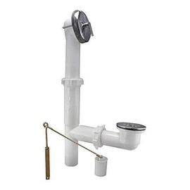 Plumb Pak 64W Polished Chrome Bath Drain Trip Lever Assembly