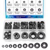 Ruipaba 265 PCS Internal Tooth Star Lock Washers 9 Size