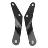 Yctze Motorcycle Windscreen, Motorcycle Windscreen Universal Anti-Crack Scratch Resistant Fit