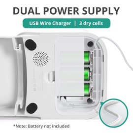 Automatic Cat Feeder, Timed Cat Feeder with APP Control, Dog Food Dispenser with Lock Lid, 30S Voice Recorder, 4L Pet Feeder