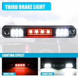 Dibanyou Third Brake Light High Mount Stop Light fits for 1988-1998 Chevy C10 C/K 1500 2500 3500,1994-1998 Chevy Silverado Cargo Lamp