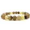 Solar Plexus Chakra Bracelet - Power Bead Bracelet - Crystal