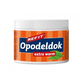 Refit Opodeldok Heat Cream XXL 500 ml - Extra Pain Gel - Warming Combination of Ginger and Cinnamon - Lavender and Rosemary Extracts - for Back, Muscles and Joints - for Regeneration