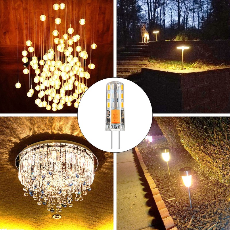 Rayhoo 10pcs G4 LED Bulbs JC Bi-Pin Base Lights 1.5W
