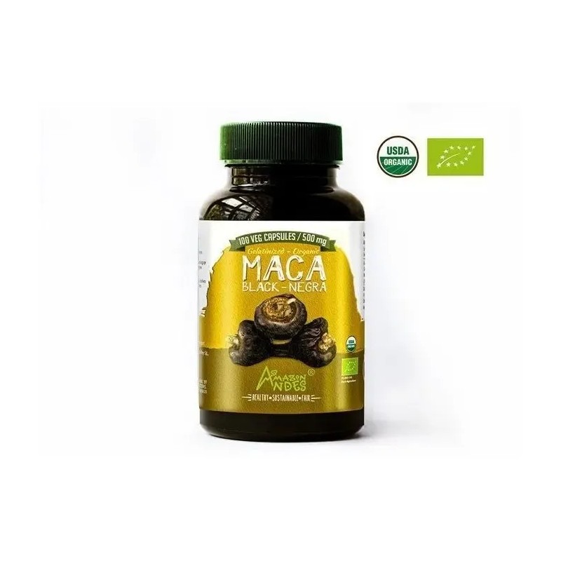 Alga Epirulina 500 Tableta + Maca Negra Organic 100 Capsulas
