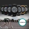 Men Digital Watch Stopwatch Alarm Luminous Watch