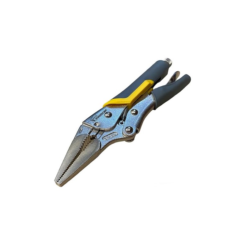 Pinza de presion Nariz Larga 9" 228mm Han 70665