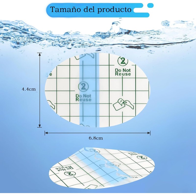 Parches Impermeables para Oídos, Tapones Oidos para Natación