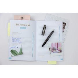 Schneider Ray Fountain Pen Left Handed with Standard Royal Blue Ink Cartridge Onyx