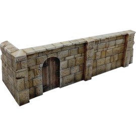 Royal Model 1/35 Diorama Wood Door Masonry Wall Building Kit RM883