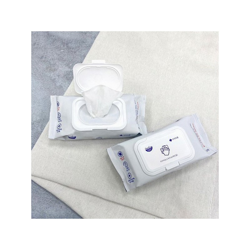 살균99.9 손소독티슈 50매입X10개 99.9% Germicidal Hand Sanitizing Wipes, 50 Sheets