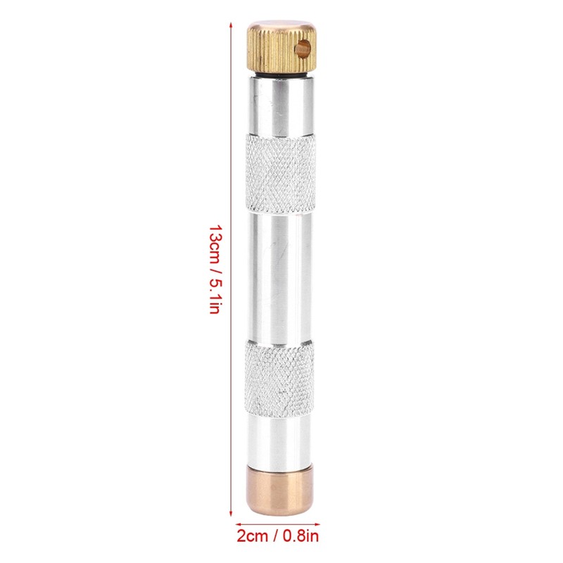 Durable Metal Fire Starting Tool Piston Survival Supplies for Outdoor