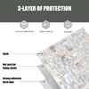 KASARO Peel and Stick Backsplash Shell Tiles, Mother of Pearl