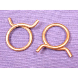 Mustang 65-68, Mustang, 65,67,68, Shelby, Fastback 2 Quarter Vent Drain Hose Clamps