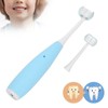 3 Sides Kid Electric Toothbrush 5 Gears Rechargeable Waterproof Oral