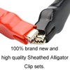 DKARDU 12pcs Alligator Clips 20A Insulated Alligator Clamps Electric Circuit