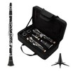 MoResolune B Flat Clarinet for Beginner, Student Clarinet Nickel-plated with