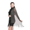 World of Shawls Scarf Wrap for Evening Dresses - Sheer